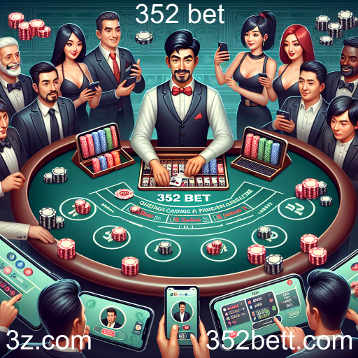 Experiência Imersiva no Cassino Ao Vivo da 352 Bet